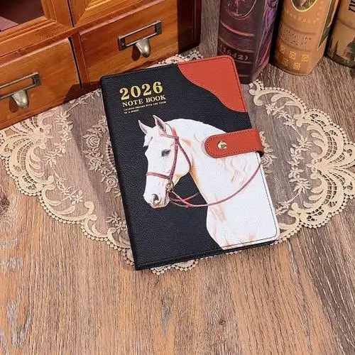 赛马主题笔记本